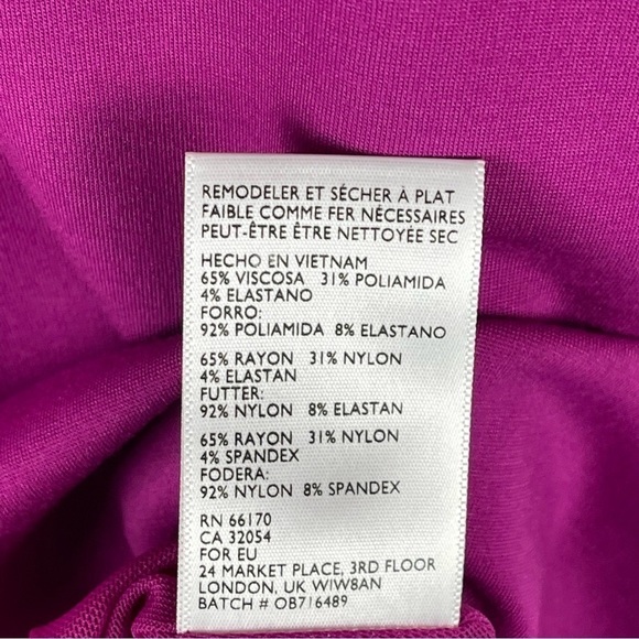 URBAN OUTFITTERS MARIA PONTE STRETCH TULIP SHORT SLEEVE SKATER MINI DRESS - Picture 13 of 13